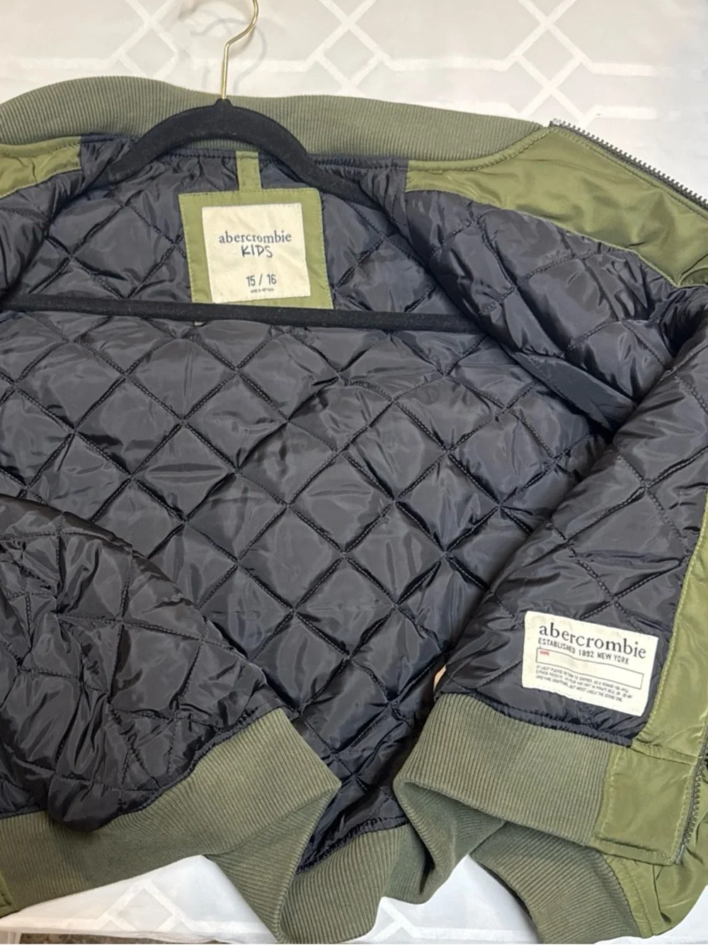 abercrombie kids classic olive